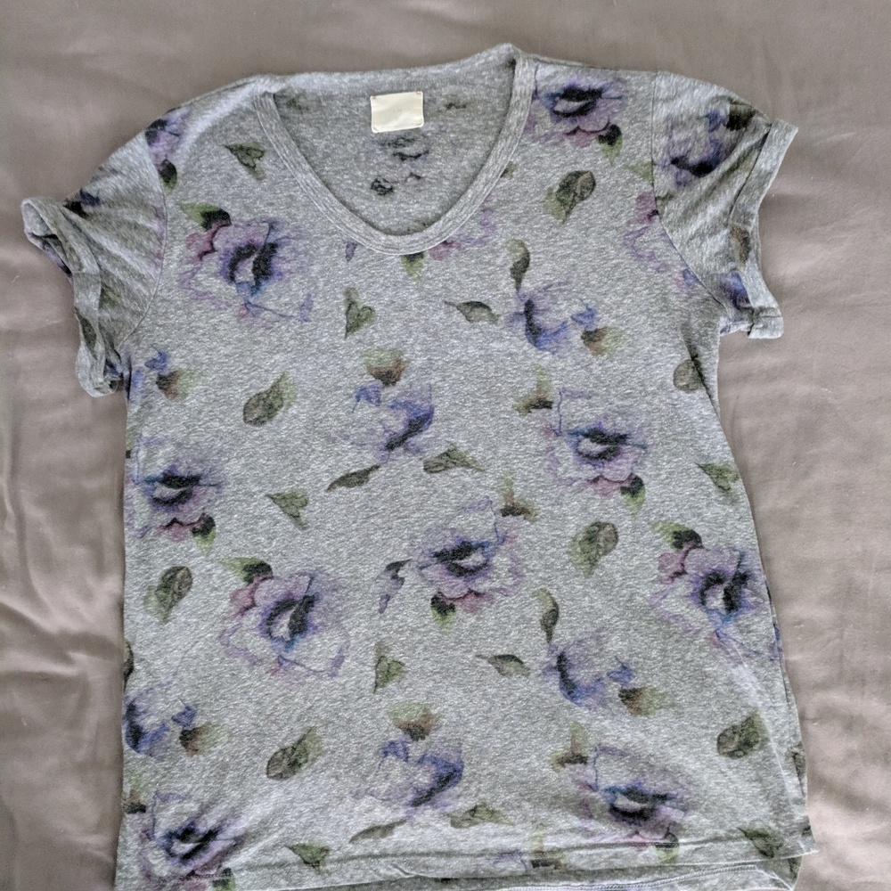 Anthropologie T.La Watercolor T-shirt